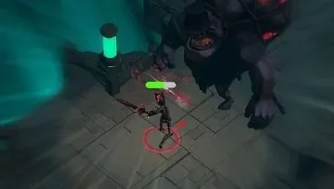Demon Hunter in action within the game 66 Demons.