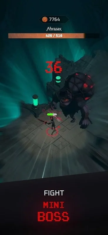 Demon Hunter in action within the game 66 Demons.