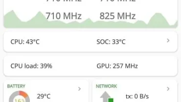 DevCheck Hardware and System Info mod interface showing premium features