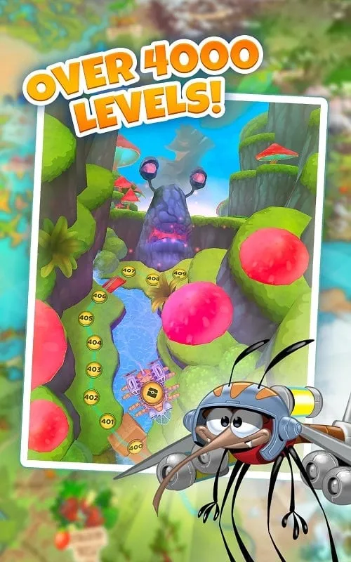 Different characters and their unique abilities in Best Fiends.