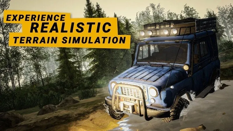 Different trucks available for selection in MudRunner.