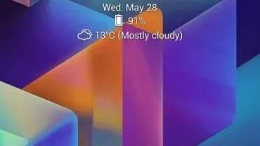 Digital Clock Weather Widget mod interface showing premium features