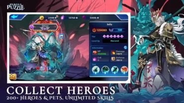 Display of the game's main interface and gameplay.