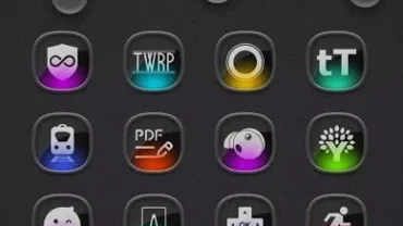 Domka icon pack mod interface showing premium features