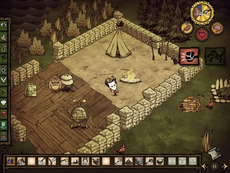 Gameplay Don't Starve Pocket Edition Mod Apk