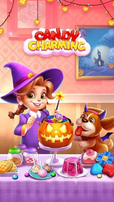 Downloading Candy Charming Mod APK.