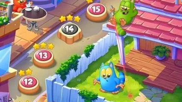 Downloading Cookie Cats Blast on an Android phone.