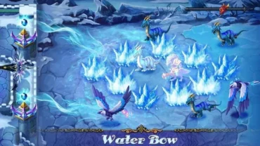 Downloading Defender III MOD APK on an Android smartphone.