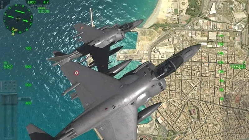 Downloading the Marina Militare It Navy Sim MOD APK file.