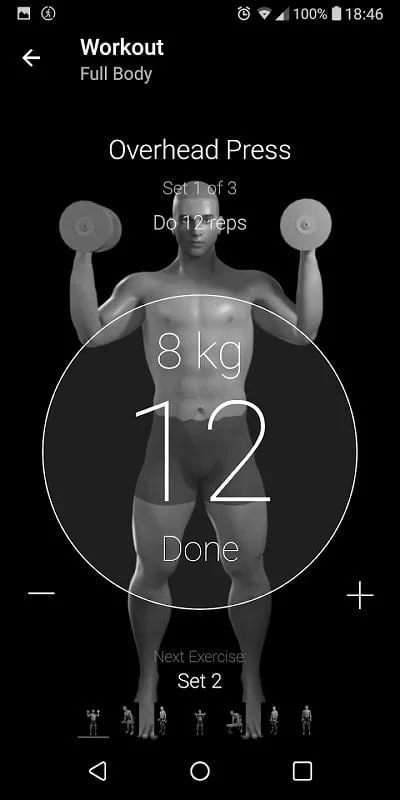 Dumbbell Home Workout mod apk 