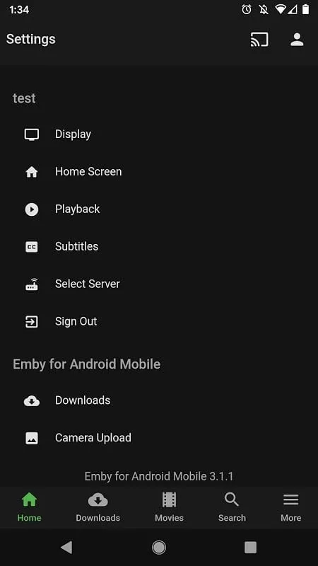 Panduan penggunaan aplikasi Emby for Android mod