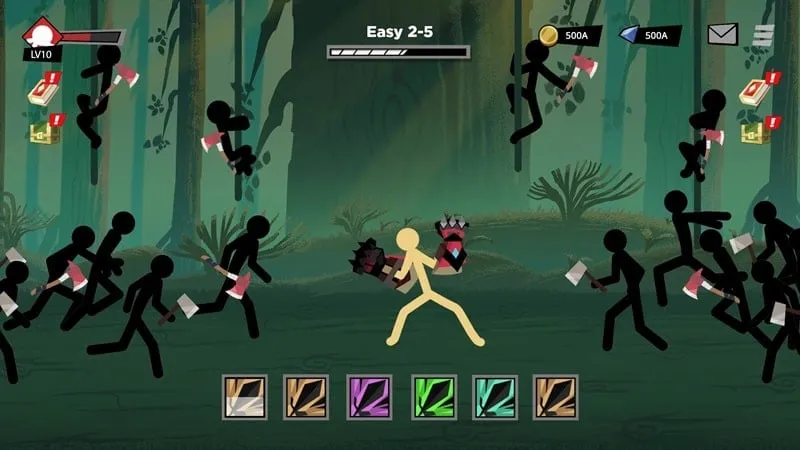 Emphasizing responsible gaming practices and data backup when using the Stickman Myth MOD APK.