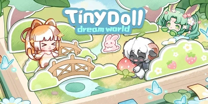 Entering the dream world in Tiny Doll.