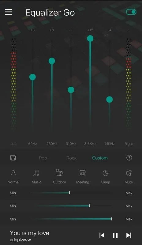 Equalizer Bass Booster pro mod sound settings