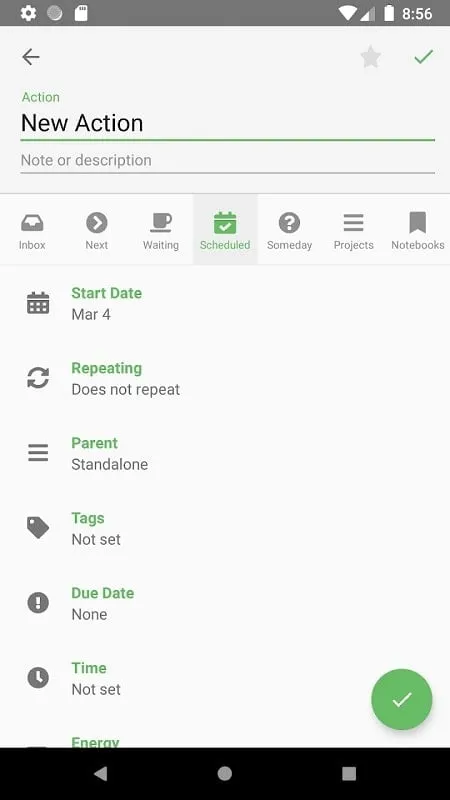 Everdo mod illustrating project and task management