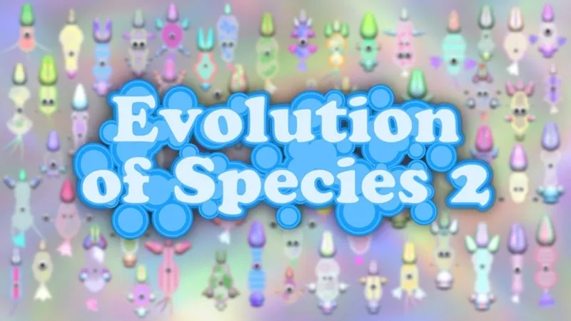 Jogo Evolution of Species 2 com gráficos em 3D.