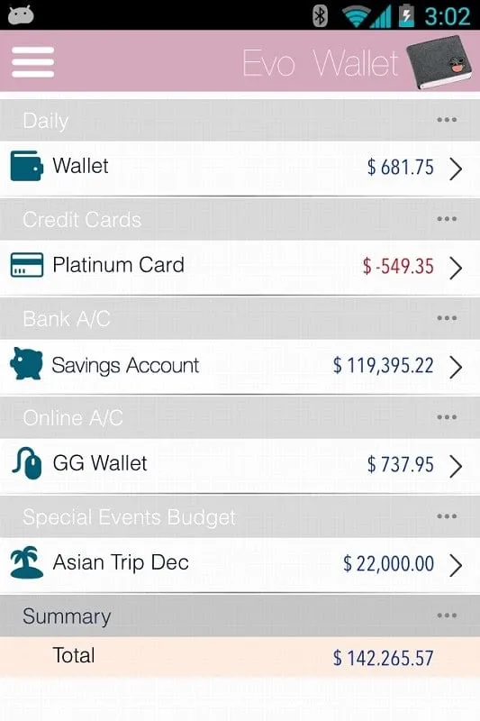 EvoWallet MoneyTracker Premium Mod apk miễn phí cho Android