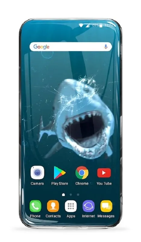 Contoh berbagai tema wallpaper yang tersedia di Wave Live Wallpapers Maker 3D Mod APK