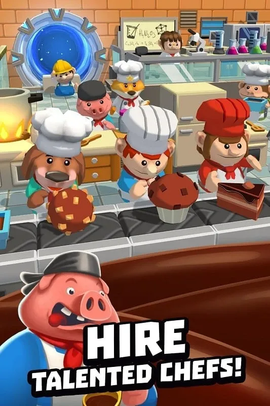 Expanding the bakery and product line in Idle Cooking Tycoon.