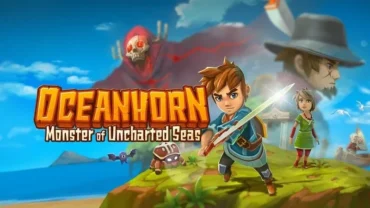 Exploring a vibrant island in Oceanhorn.