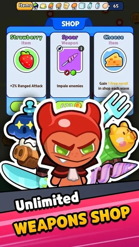 Exploring different candy-themed worlds in Candy Battle.