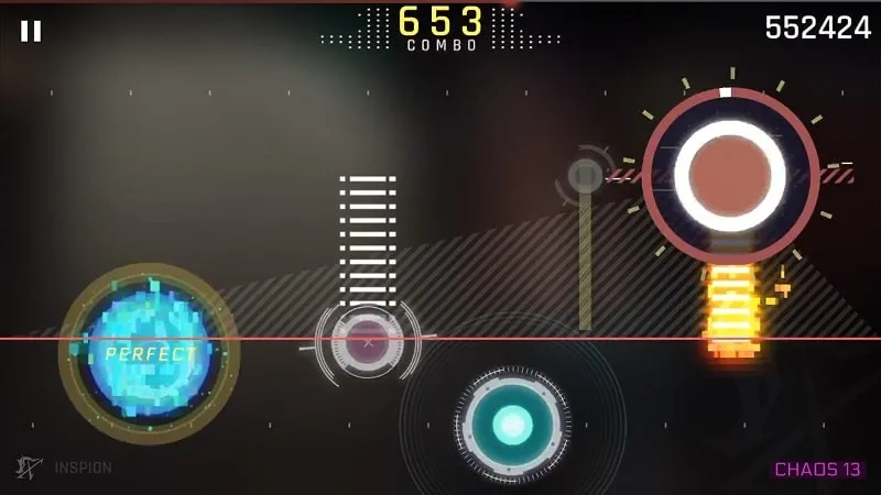 Exploring different connectors in Cytus II.