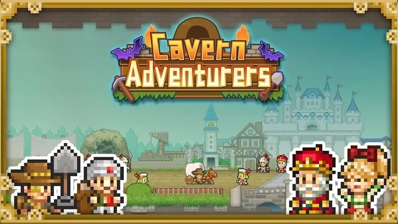 Khám phá hang động sâu thẳm trong game Cavern Adventurers.