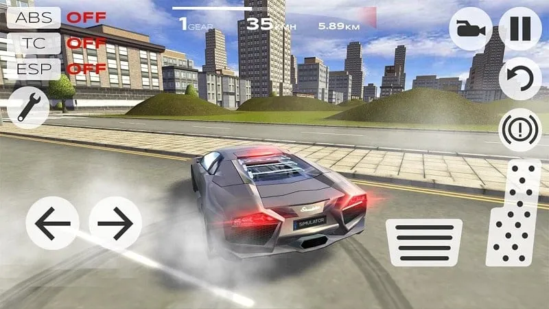 Extreme Car Driving Simulator installation guide on Android phone.