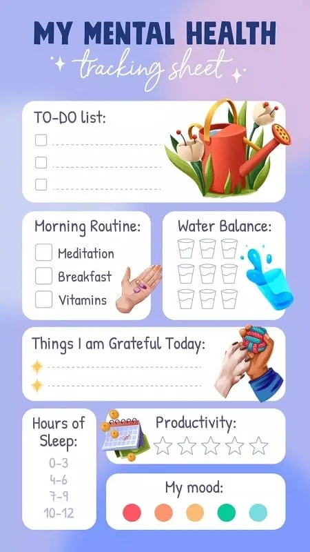 Fabulous Daily Routine Planner MOD features overview