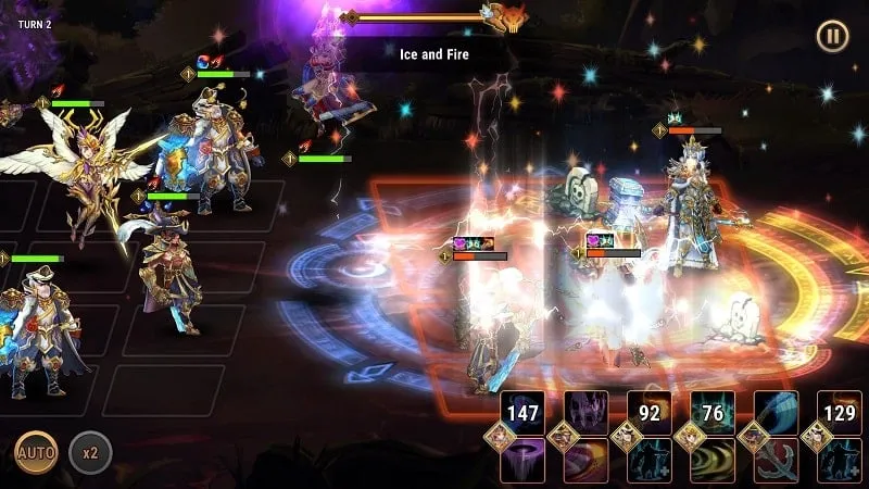 Fantasy League gameplay screenshot showcasing the in-game interface.