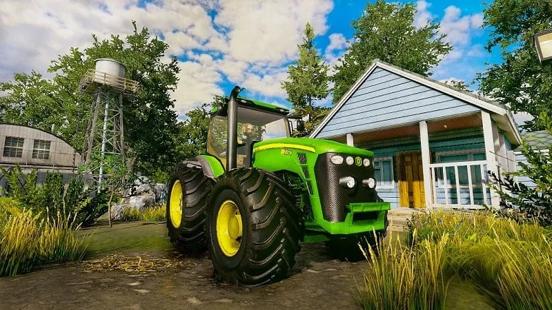 Granja de Farm Simulator Farming Sim 22 mod apk