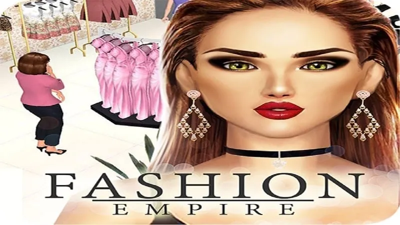 Fashion Empire gameplay screen showcasing the user interface.