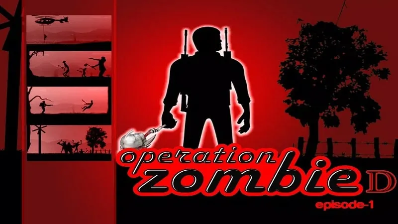 Fighting hordes of zombies in Operation Zombie D Episode 1