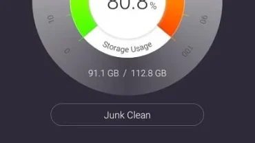 File Cleaner Junk Clean mod interface showing premium features