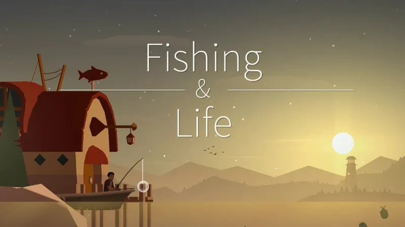 Fishing and relaxing at sea in Fishing Life.