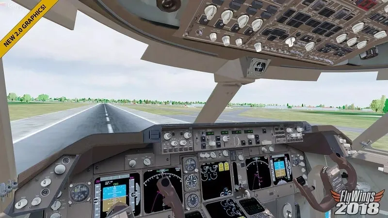 Chơi game Flight Simulator 2018 FlyWings APK