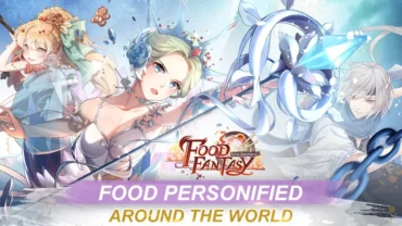 Food Fantasy New Journey characters displayed in the game.