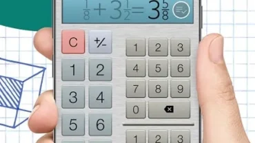 Fraction Calculator Plus mod interface showing premium features