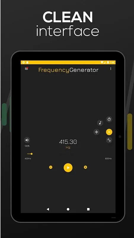 Frequency Sound Generator mod android free 