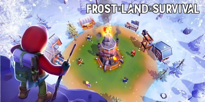 Frost Land Survival game interface.