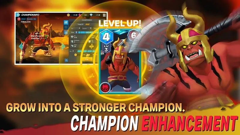 Gameplay featuring the characters and environment of Champion Road.