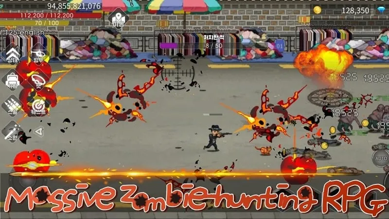 Gameplay screenshot showcasing the Dumb Enemy mod in action.