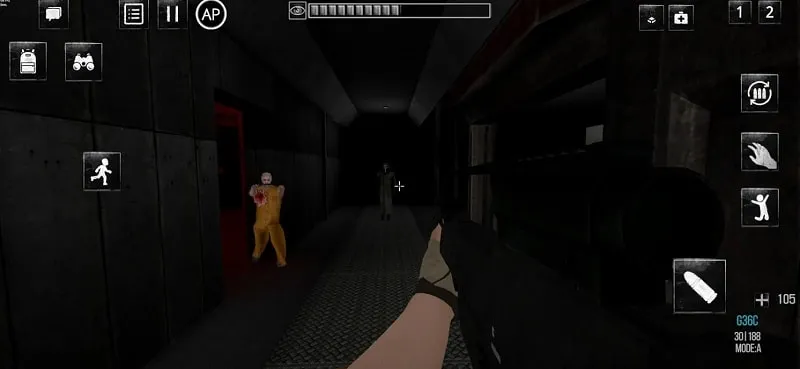 Gameplay screenshot showcasing the unlocked features in action.