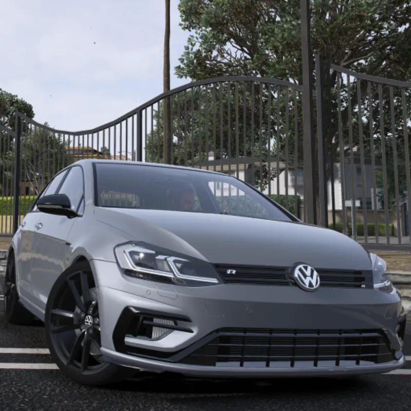 Golf R Master Driver School gameplay screen.