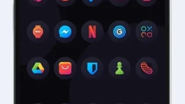 Hera Dark Icon Pack mod interface showing premium features