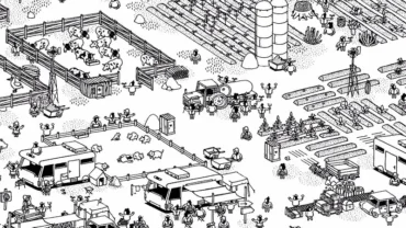 Hidden Folks gameplay on an Android device.