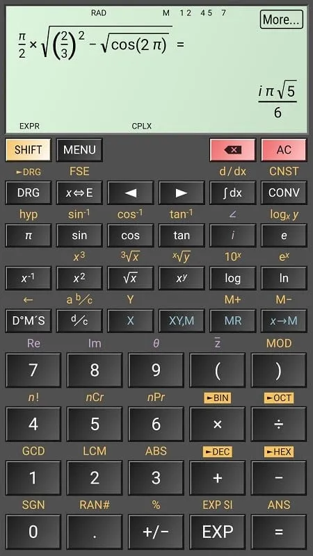 HiPER Calc Pro mod premium features