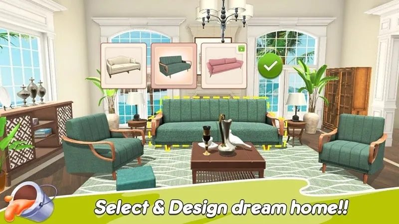 Home Paint initial screen showing gameplay.