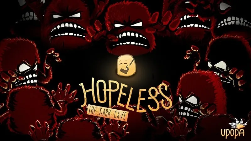 Hopeless: The Dark Cave gameplay screenshot.