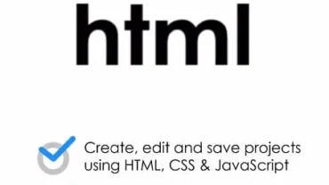 HTML Editor HTML CSS JS mod interface showing premium features